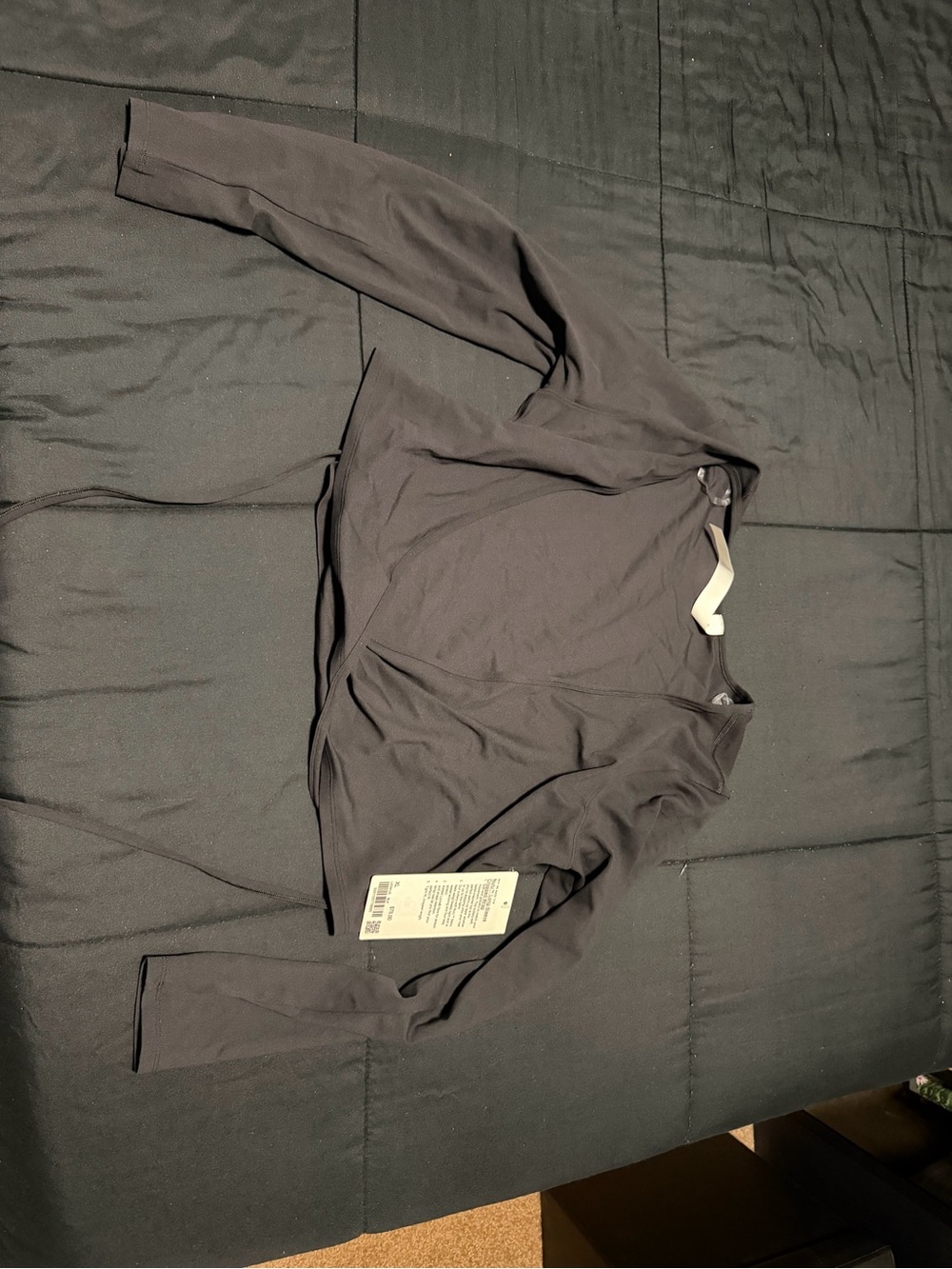 Women’s Long-Sleeve Crewneck Shirt - Black